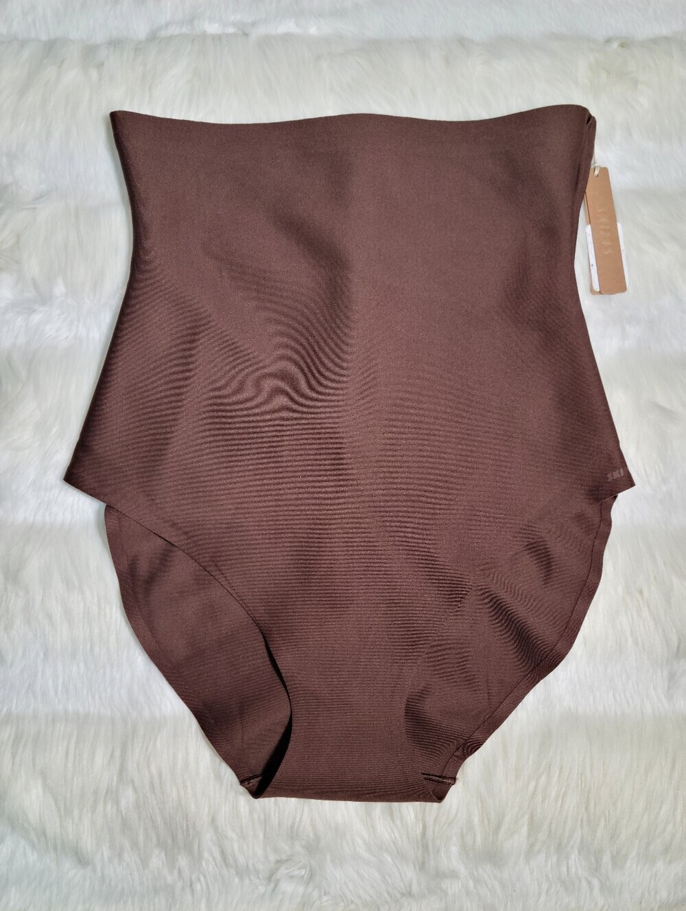 SKIMS Body Core Sculpt Zoned High Waisted Brief Brown Cocoa Women 2X NEW